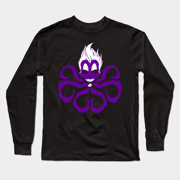 Hail Ursula Logo Long Sleeve T-Shirt by Couplethatgeekstogether